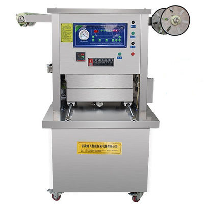 品質  Hot Sale Food Fresh Meat Rice Cooked Food Tray Vacuum Machine Packing Vacuum Sealer Machine 工場